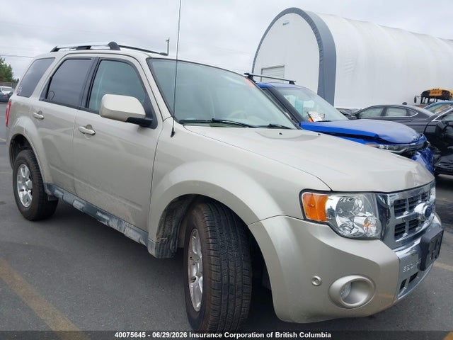 2012 Ford Escape Limited მანქანა იყიდება აუქციონზე, vin: 1FMCU9EG3CKA86615, აუქციონის ნომერი: 40075645