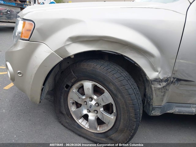 2012 Ford Escape Limited მანქანა იყიდება აუქციონზე, vin: 1FMCU9EG3CKA86615, აუქციონის ნომერი: 40075645