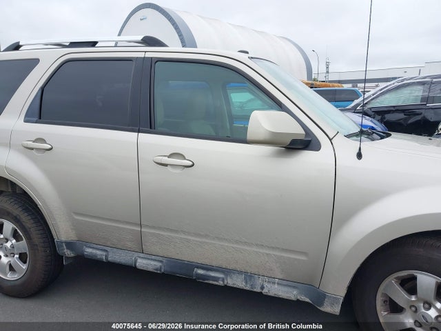 2012 Ford Escape Limited მანქანა იყიდება აუქციონზე, vin: 1FMCU9EG3CKA86615, აუქციონის ნომერი: 40075645