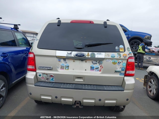 2012 Ford Escape Limited მანქანა იყიდება აუქციონზე, vin: 1FMCU9EG3CKA86615, აუქციონის ნომერი: 40075645