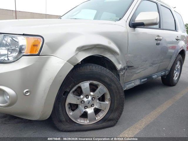 2012 Ford Escape Limited მანქანა იყიდება აუქციონზე, vin: 1FMCU9EG3CKA86615, აუქციონის ნომერი: 40075645