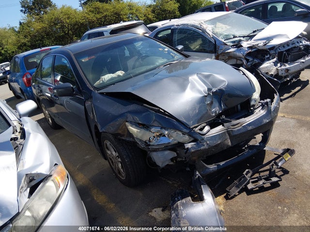 2007 Honda Accord Ex მანქანა იყიდება აუქციონზე, vin: 1HGCM56737A812465, აუქციონის ნომერი: 40071674