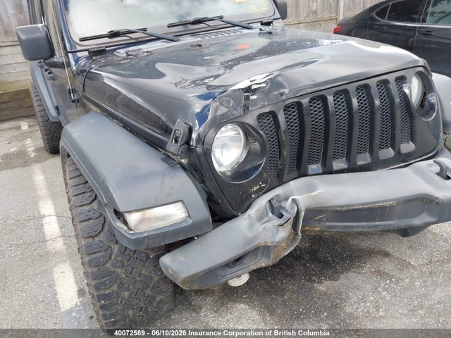 2019 Jeep Wrangler Unlimited Sport მანქანა იყიდება აუქციონზე, vin: 1C4HJXDG4KW564539, აუქციონის ნომერი: 40072589