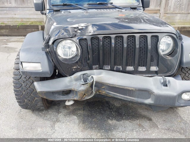 2019 Jeep Wrangler Unlimited Sport მანქანა იყიდება აუქციონზე, vin: 1C4HJXDG4KW564539, აუქციონის ნომერი: 40072589