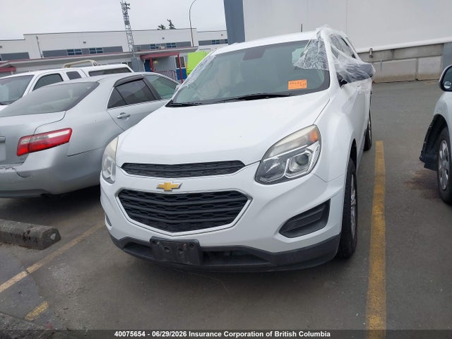 40075654 :رقم المزاد ، 2GNFLEEK0G6257984 vin ، 2016 Chevrolet Equinox Ls مزاد بيع