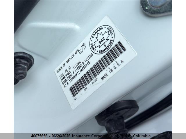 Acura TLX 2018 19UUB3F72JA800250 Image 5