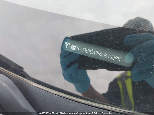 Aukcja sprzedaży 2021 Tesla Model 3, vin: 5YJ3E1EA7MF843285, numer aukcji: 40067063