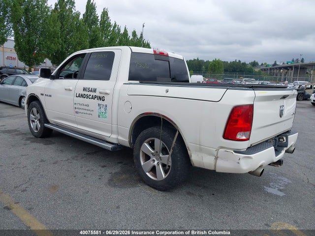 Aukcja sprzedaży 2009 Dodge Ram 1500 Slt/sport, vin: 1D3HV13T99J520115, numer aukcji: 40075581