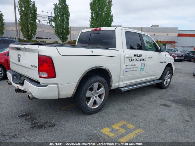 Aukcja sprzedaży 2009 Dodge Ram 1500 Slt/sport, vin: 1D3HV13T99J520115, numer aukcji: 40075581