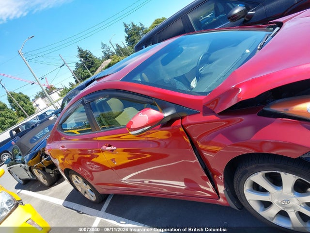 40073040 :رقم المزاد ، 5NPDH4AE9BH015436 vin ، 2011 Hyundai Elantra Gls/limited مزاد بيع