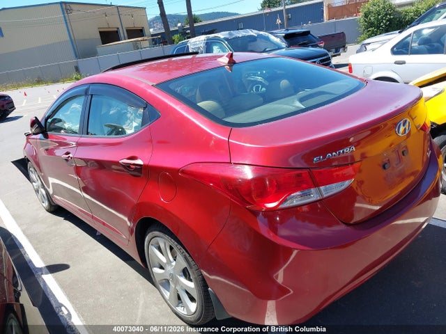 40073040 :رقم المزاد ، 5NPDH4AE9BH015436 vin ، 2011 Hyundai Elantra Gls/limited مزاد بيع