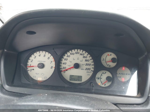 40075666 :رقم المزاد ، JA3AD69F54U603798 vin ، 2004 Mitsubishi Lancer Ralliart مزاد بيع
