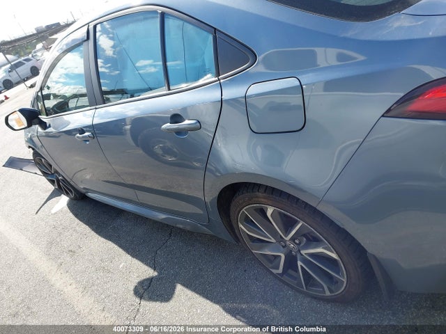 2022 Toyota Corolla Se მანქანა იყიდება აუქციონზე, vin: 5YFB4MBE4NP126355, აუქციონის ნომერი: 40073309