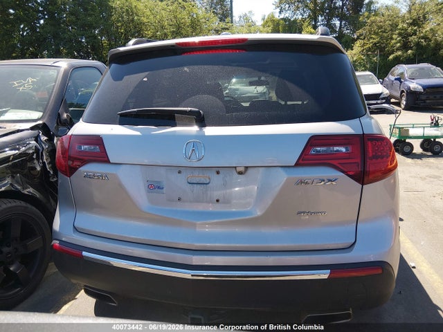 40073442 :رقم المزاد ، 2HNYD2H78AH001005 vin ، 2010 Acura Mdx Advance مزاد بيع