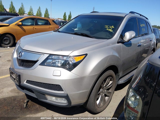40073442 :رقم المزاد ، 2HNYD2H78AH001005 vin ، 2010 Acura Mdx Advance مزاد بيع