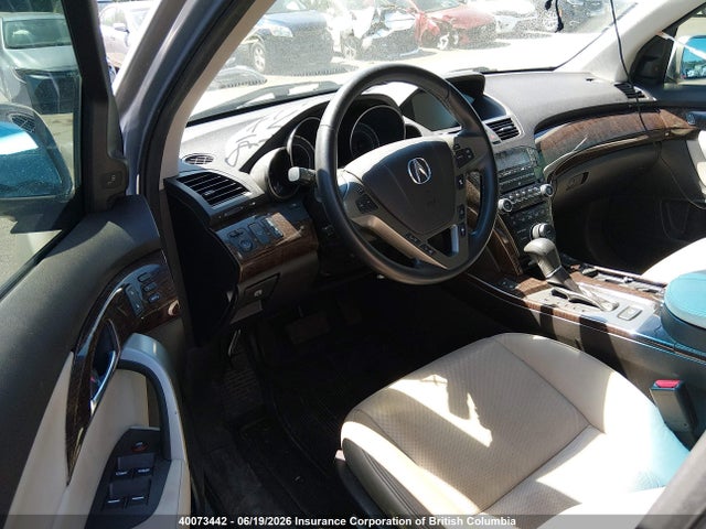 40073442 :رقم المزاد ، 2HNYD2H78AH001005 vin ، 2010 Acura Mdx Advance مزاد بيع