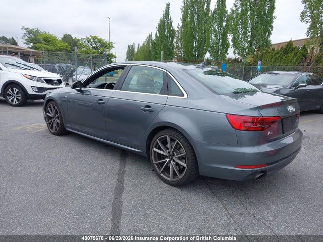 Продажа на аукционе авто 2017 Audi A4, vin: WAUFNAF44HN015155, номер лота: 40075678