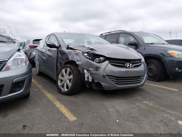2013 Hyundai Elantra Gls/limited მანქანა იყიდება აუქციონზე, vin: 5NPDH4AE6DH395693, აუქციონის ნომერი: 40066892