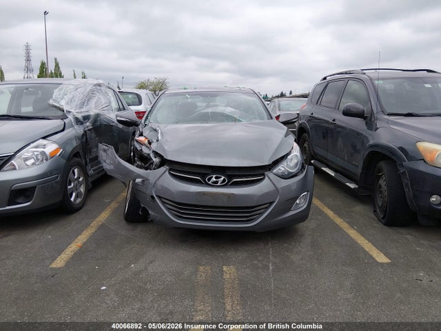 2013 Hyundai Elantra Gls/limited მანქანა იყიდება აუქციონზე, vin: 5NPDH4AE6DH395693, აუქციონის ნომერი: 40066892