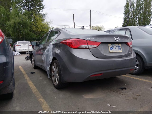 2013 Hyundai Elantra Gls/limited მანქანა იყიდება აუქციონზე, vin: 5NPDH4AE6DH395693, აუქციონის ნომერი: 40066892