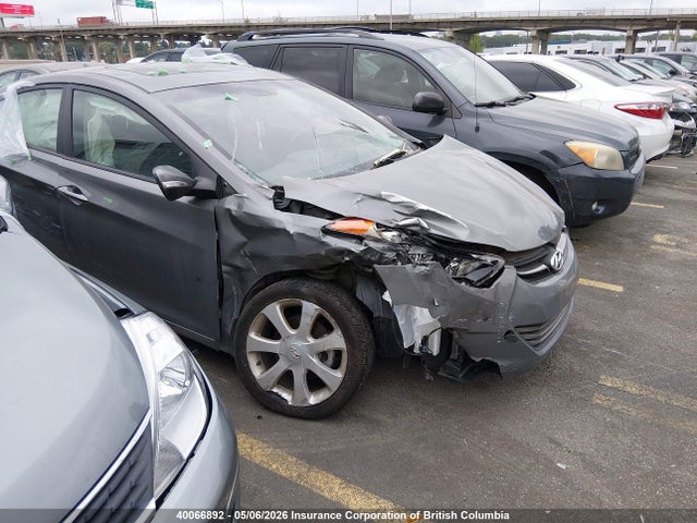2013 Hyundai Elantra Gls/limited მანქანა იყიდება აუქციონზე, vin: 5NPDH4AE6DH395693, აუქციონის ნომერი: 40066892