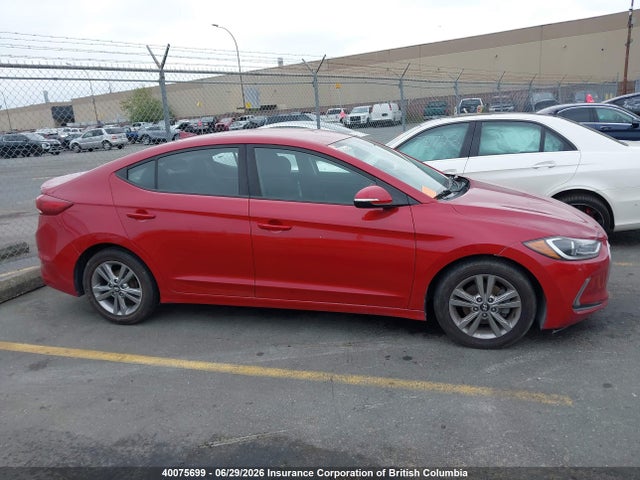 2018 Hyundai Elantra Sel/value/limited მანქანა იყიდება აუქციონზე, vin: KMHD84LF5JU542394, აუქციონის ნომერი: 40075699