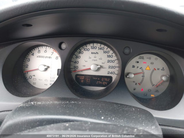 40073191 :رقم المزاد ، 19UYA42601A800223 vin ، 2001 Acura 3.2cl Type-s مزاد بيع