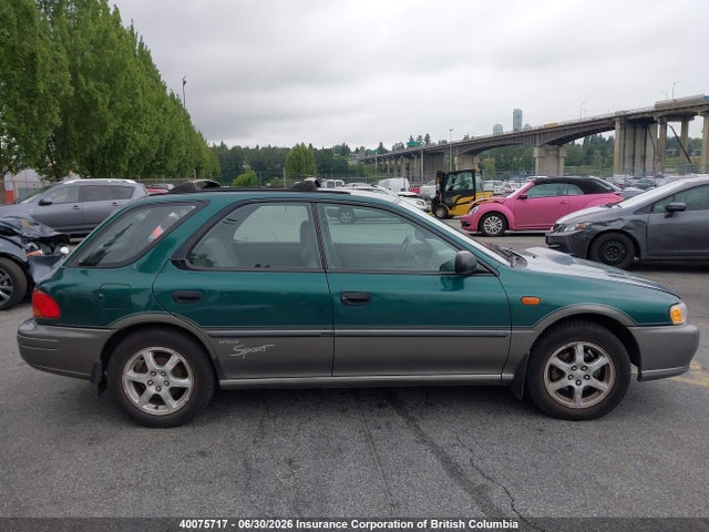 Продаж на аукціоні авто 1998 Subaru Impreza Outback, vin: JF1GF4851WH806708, номер лоту: 40075717