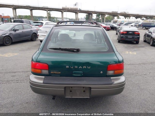 Продаж на аукціоні авто 1998 Subaru Impreza Outback, vin: JF1GF4851WH806708, номер лоту: 40075717