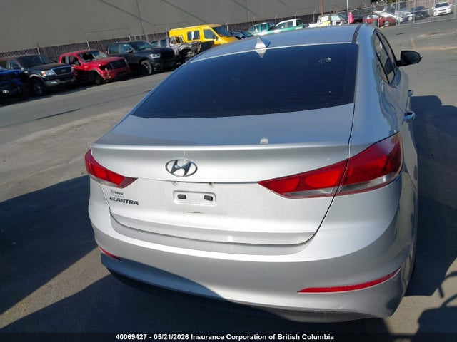 2018 Hyundai Elantra Sel/value/limited მანქანა იყიდება აუქციონზე, vin: KMHD84LF2JU443712, აუქციონის ნომერი: 40069427