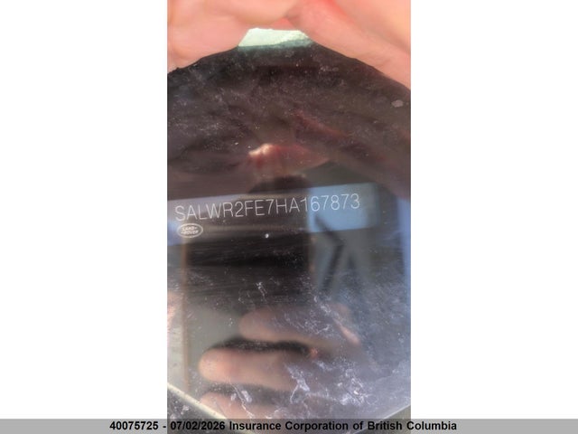 SALWR2FE7HA167873 Land Rover Range Rover Sport Sc