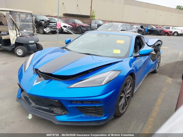 40075728 :رقم المزاد ، 1G1YA2D45R5112519 vin ، 2024 Chevrolet Corvette Stingray 1lt مزاد بيع