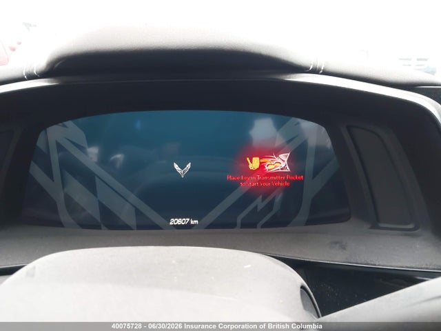 40075728 :رقم المزاد ، 1G1YA2D45R5112519 vin ، 2024 Chevrolet Corvette Stingray 1lt مزاد بيع