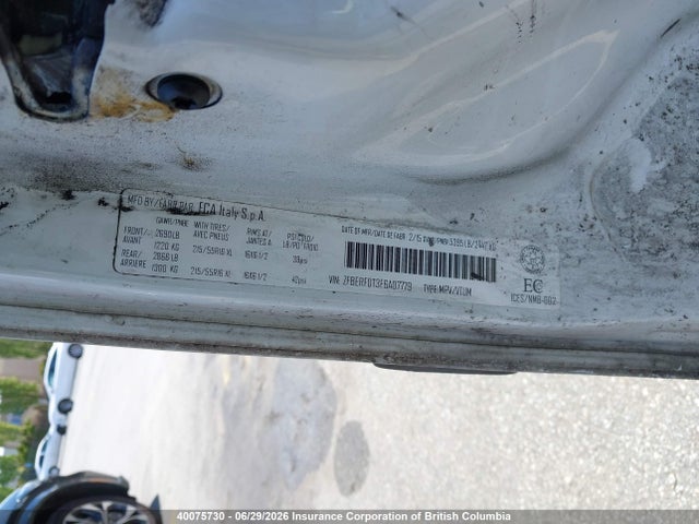 RAM Promaster City Slt 2015 ZFBERFDT3F6A07779 Image 9