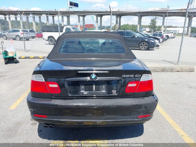 40075734 :رقم المزاد ، WBABW33464PL26791 vin ، 2004 Bmw 325ci مزاد بيع