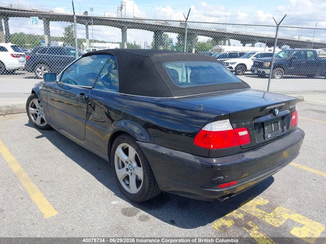40075734 :رقم المزاد ، WBABW33464PL26791 vin ، 2004 Bmw 325ci مزاد بيع