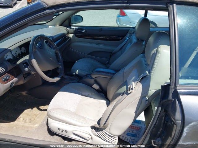 2004 Chrysler Sebring Limited მანქანა იყიდება აუქციონზე, vin: 1C3EL65R84N405852, აუქციონის ნომერი: 40070529