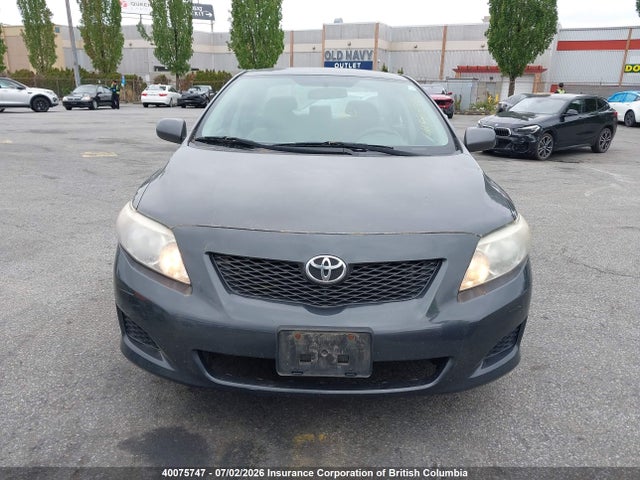 2009 Toyota Corolla S/le/xle მანქანა იყიდება აუქციონზე, vin: 2T1BU40E09C124417, აუქციონის ნომერი: 40075747