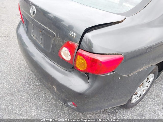 2009 Toyota Corolla S/le/xle მანქანა იყიდება აუქციონზე, vin: 2T1BU40E09C124417, აუქციონის ნომერი: 40075747