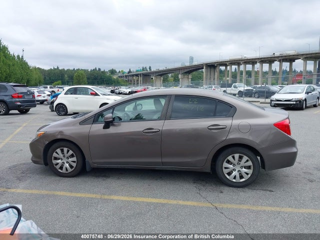 Продаж на аукціоні авто 2012 Honda Civic, vin: 2HGFB2F47CH049532, номер лоту: 40075748