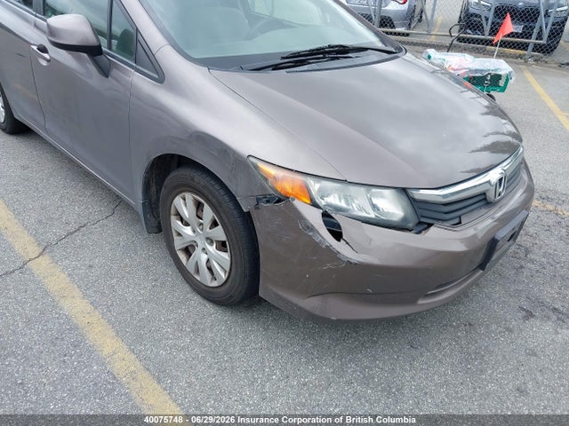 Продаж на аукціоні авто 2012 Honda Civic, vin: 2HGFB2F47CH049532, номер лоту: 40075748