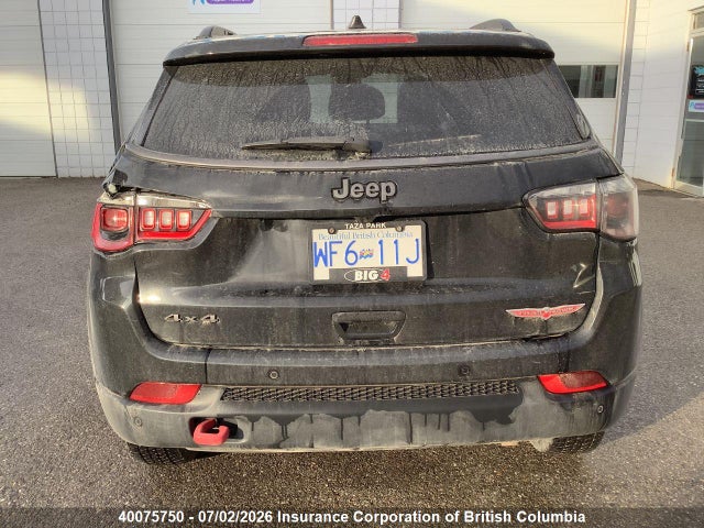 Продаж на аукціоні авто 2021 Jeep Compass Trailhawk, vin: 3C4NJDDBXMT600345, номер лоту: 40075750