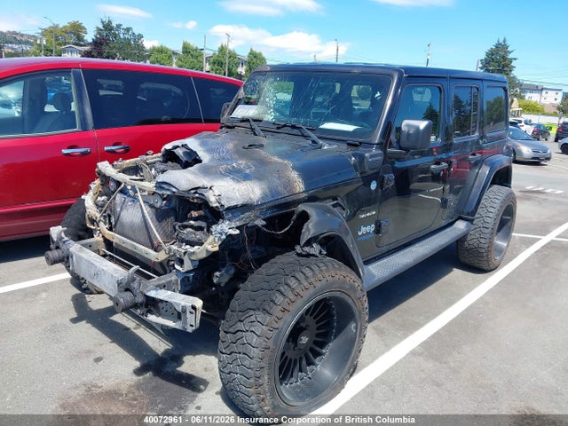Продажа на аукционе авто 2021 Jeep Wrangler Unlimited Sahara 4xe, vin: 1C4JJXP6XMW863606, номер лота: 40072961
