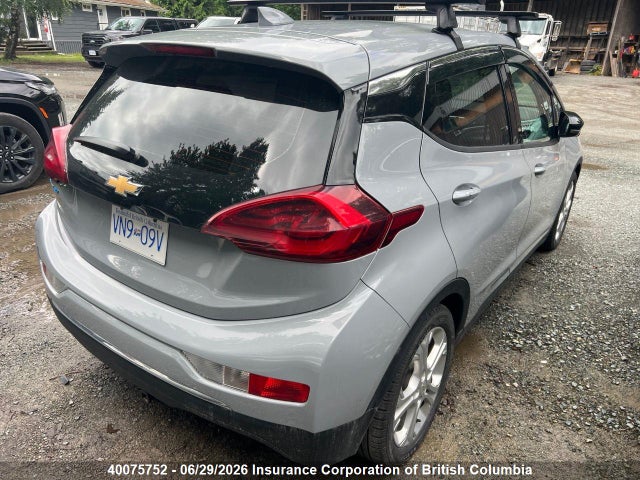 Продажа на аукционе авто 2019 Chevrolet Bolt Ev Lt, vin: 1G1FY6S03K4120060, номер лота: 40075752
