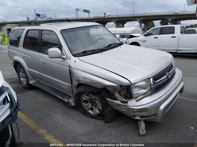 2001 Toyota 4runner Limited მანქანა იყიდება აუქციონზე, vin: JT3HN87R019058733, აუქციონის ნომერი: 40072181