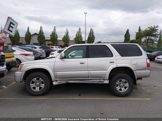 2001 Toyota 4runner Limited მანქანა იყიდება აუქციონზე, vin: JT3HN87R019058733, აუქციონის ნომერი: 40072181