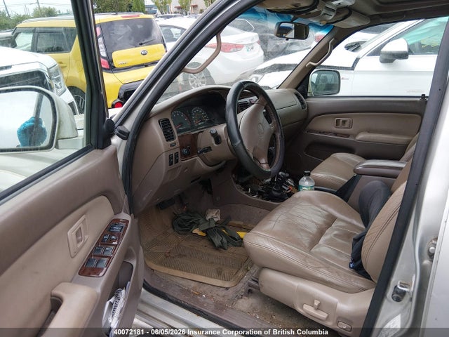 2001 Toyota 4runner Limited მანქანა იყიდება აუქციონზე, vin: JT3HN87R019058733, აუქციონის ნომერი: 40072181
