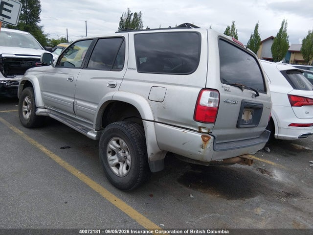 2001 Toyota 4runner Limited მანქანა იყიდება აუქციონზე, vin: JT3HN87R019058733, აუქციონის ნომერი: 40072181