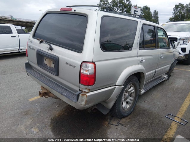 2001 Toyota 4runner Limited მანქანა იყიდება აუქციონზე, vin: JT3HN87R019058733, აუქციონის ნომერი: 40072181