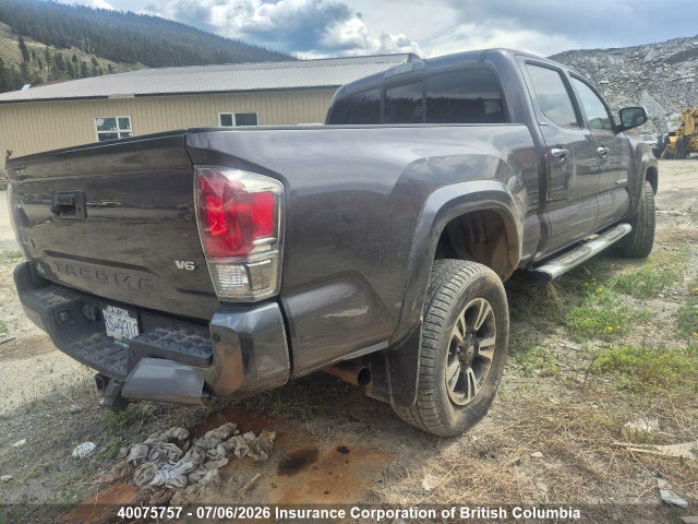 2016 Toyota Tacoma Double Cab/limited მანქანა იყიდება აუქციონზე, vin: 5TFHZ5BN4GX005444, აუქციონის ნომერი: 40075757
